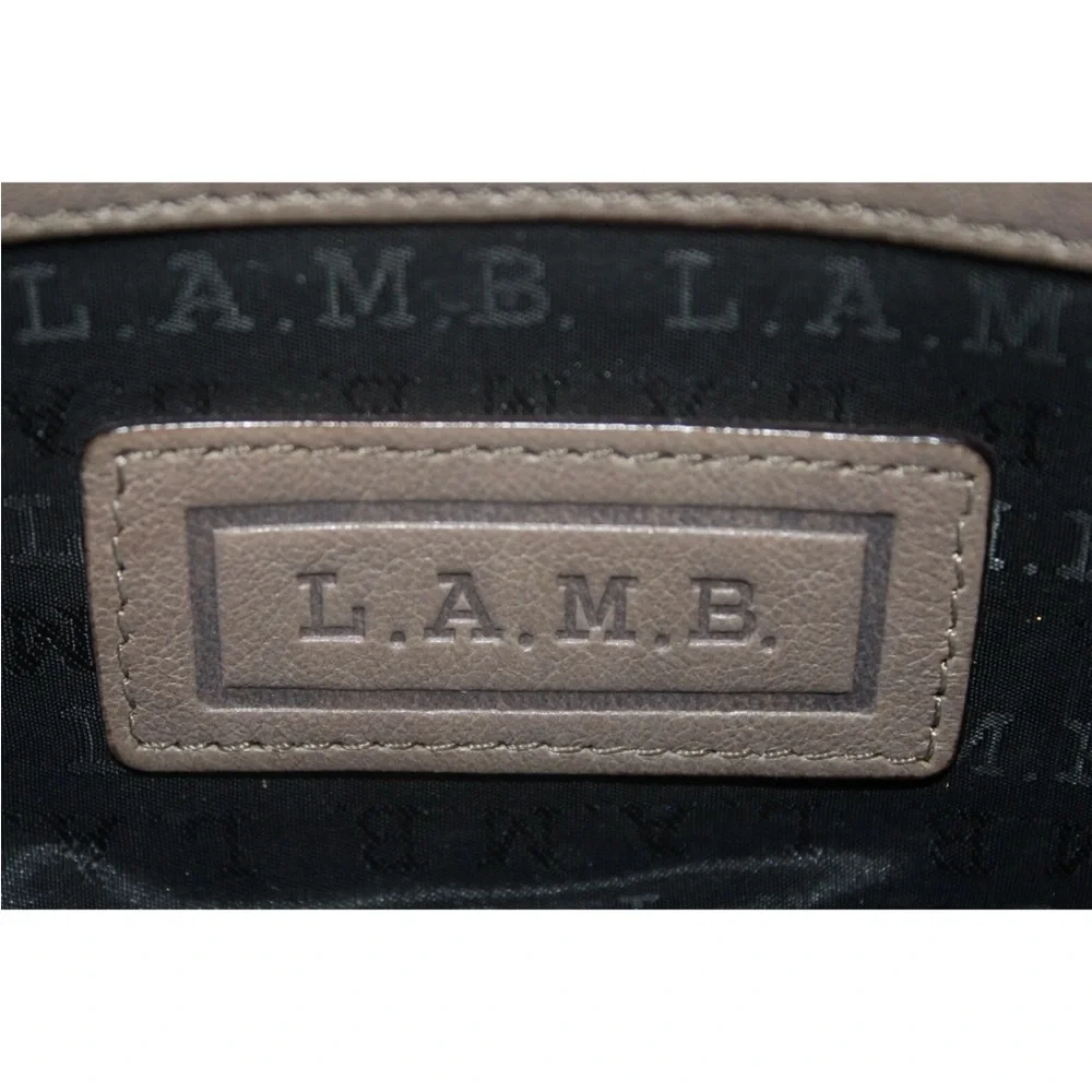 L.A.M.B. Gwen Stefani Quilted Leather Hobo Bag - Picture 10 of 12